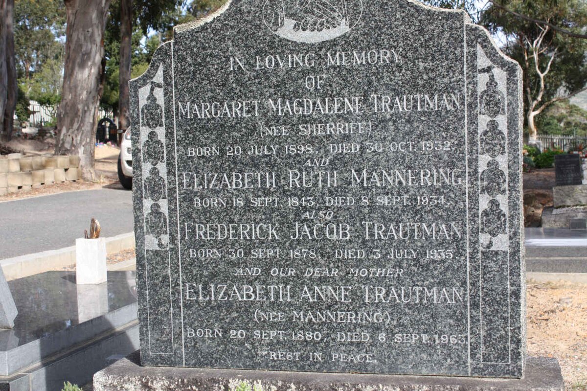 TRAUTMAN :: SHERRIFF :: MANNERING