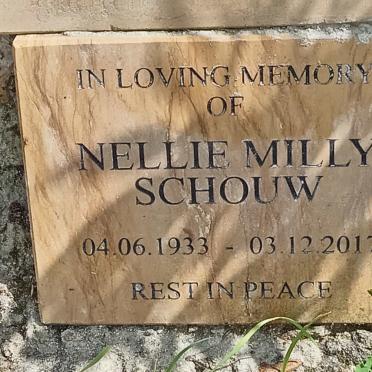 SCHOUW Nellie Milly 1933-2017