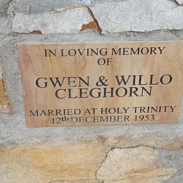 CLEGHORNE Gwen &amp; Willo