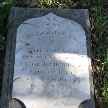 DUNELL Ethel Annie Kate 18??-1878