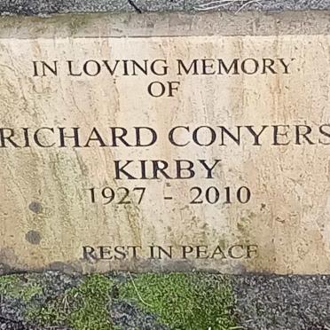 KIRBY Richard Conyers 1927-2010