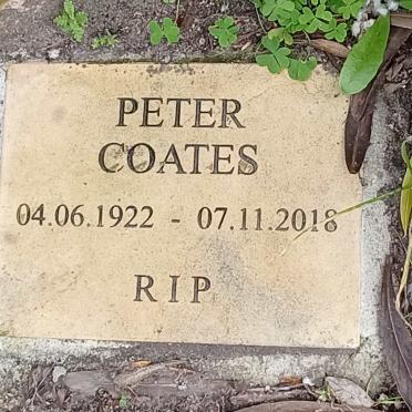 COATES Peter 1922-2018