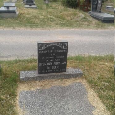 BEER Sybrand Abraham, de 1933-1986