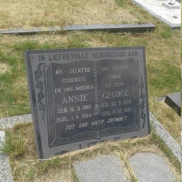 LITTLE George 1908-1985 & Annie 1915-1984