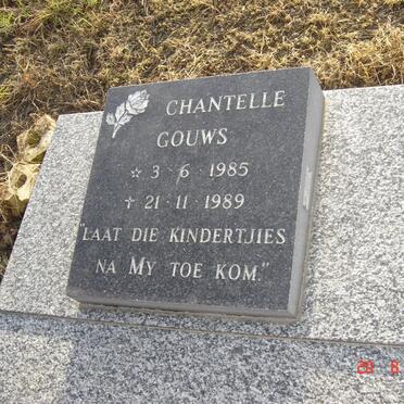 GOUWS Chantelle 1985-1989