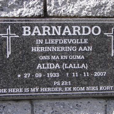 BARNARDO Alida 1933-2007