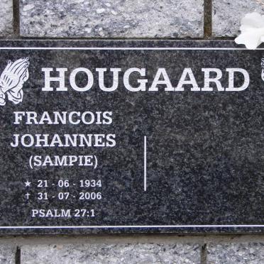 HOUGAARD Francois Johannes 1934-2006