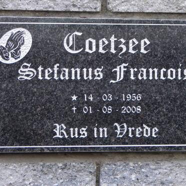 COETZEE Stefanus Francois 1956-2008