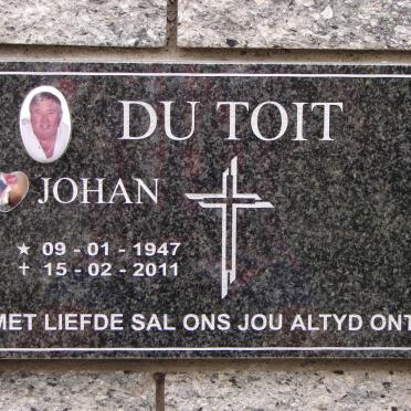 TOIT Johan, du 1947-2011