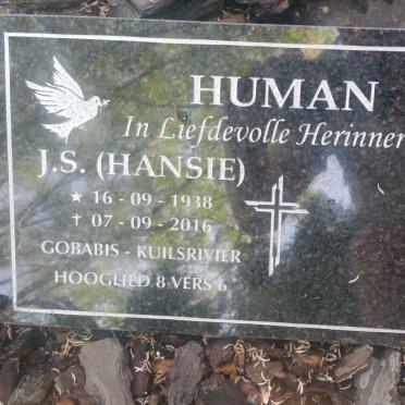 HUMAN J.S. 1938-2016