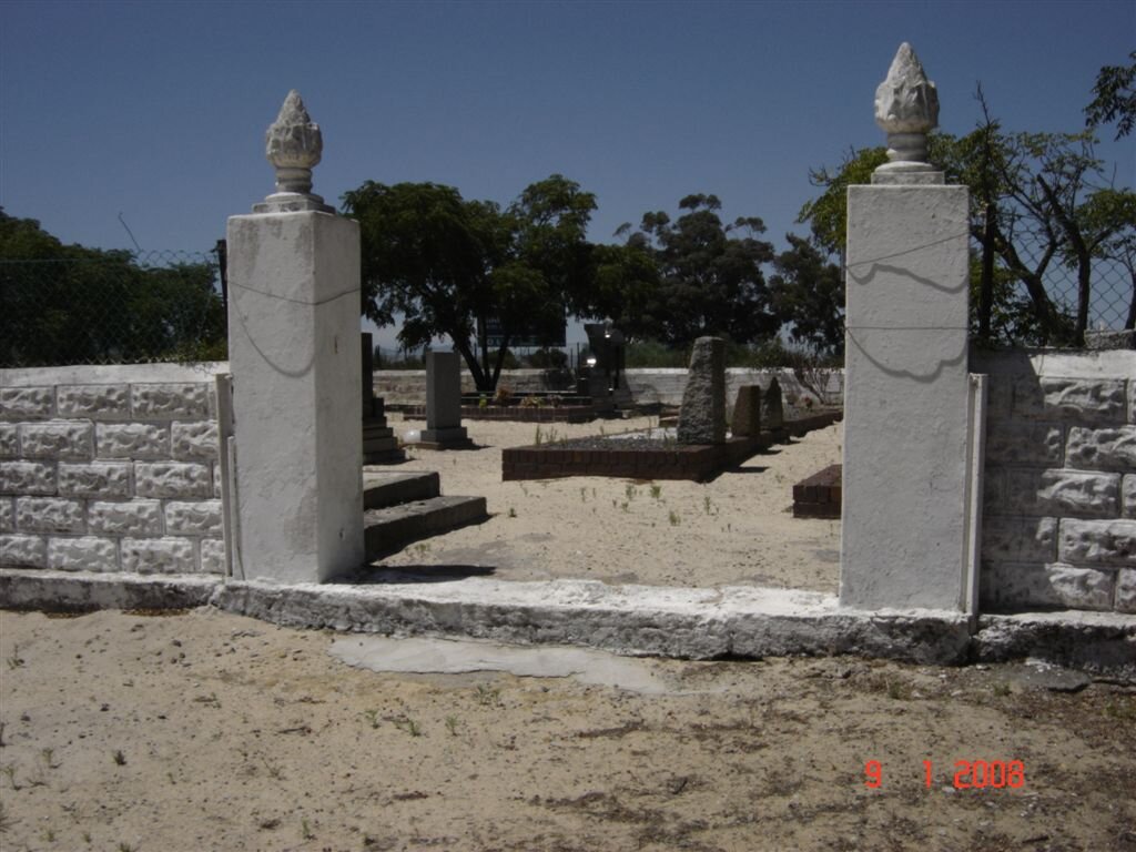 1. Entrance to cemetery