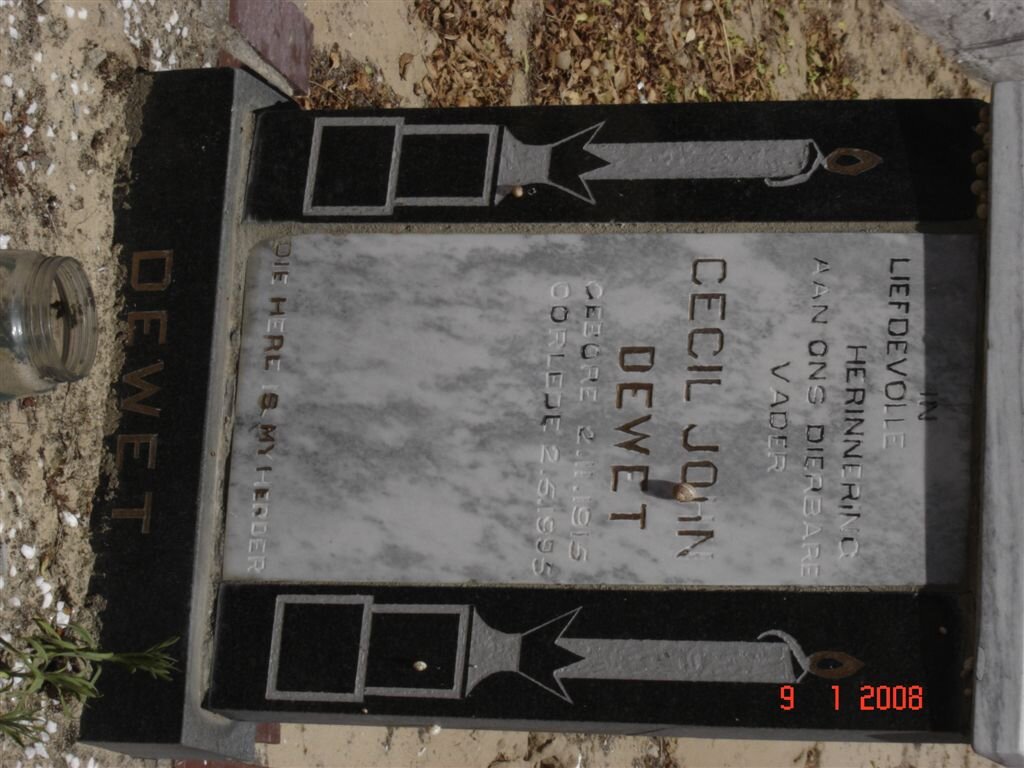 WET Cecil John,de 1915-1995