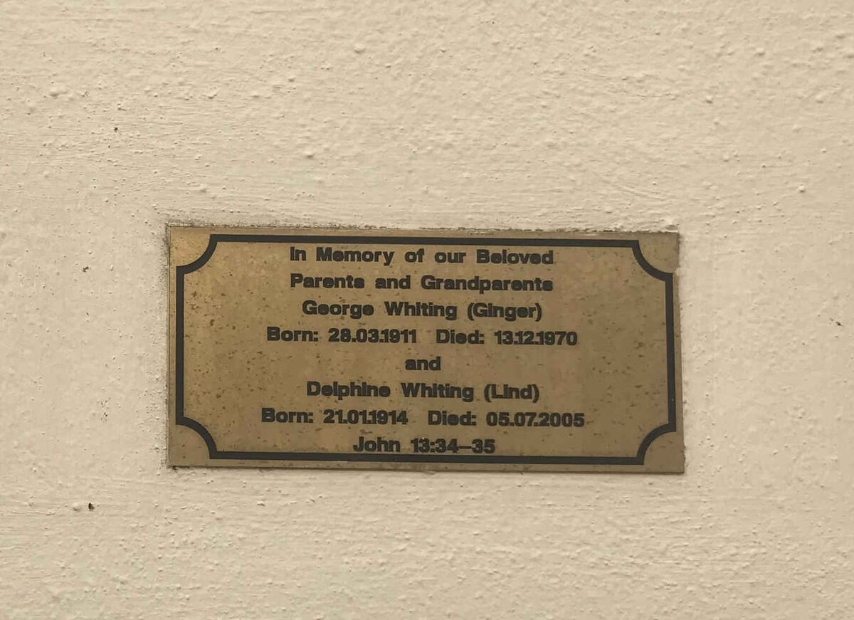 WHITING George 1911-1970 & Delphine 1914-2005