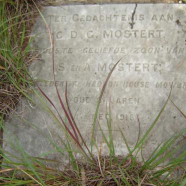 MOSTERT C.D.G.  -1918