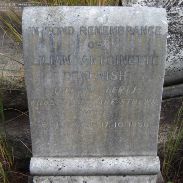 DEVENISH Lilian Antoinette nee MOSTERT 1898-1956