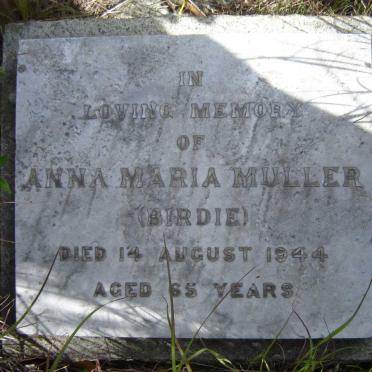 MULLER Anna Maria -1944