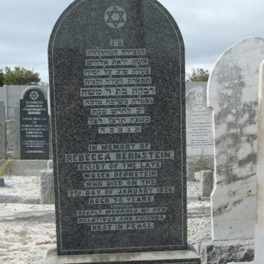 BERNSTEIN Rebecca -1936