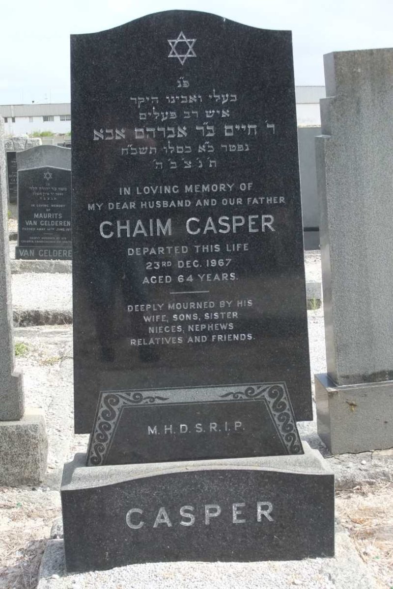 CASPER Chaim -1967