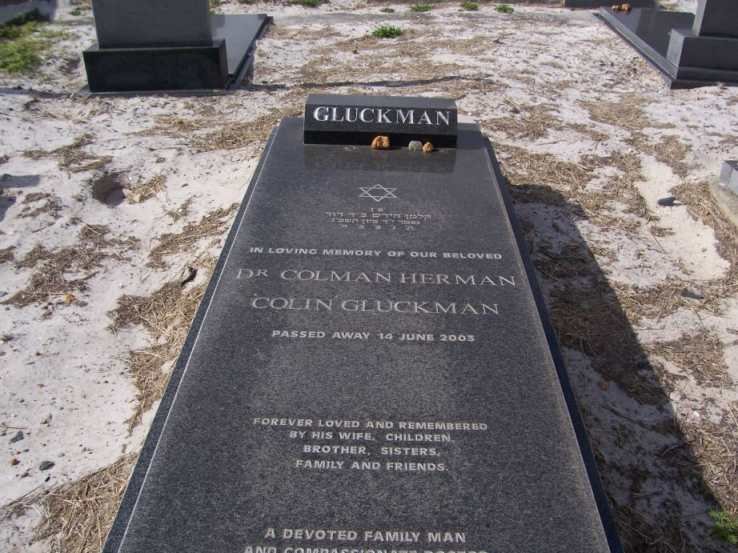 GLUCKMAN Colman Herman Colin -200?