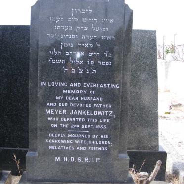 JANKELOWITZ Meyer -1955