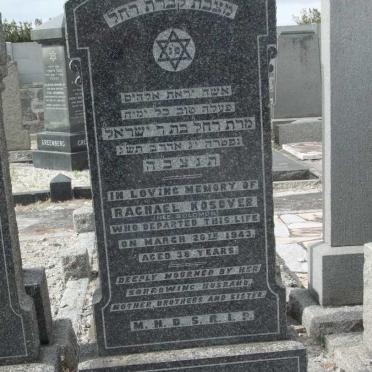 KOSOVER Rachael -1943