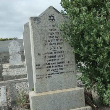 LEVY Miriam -1931