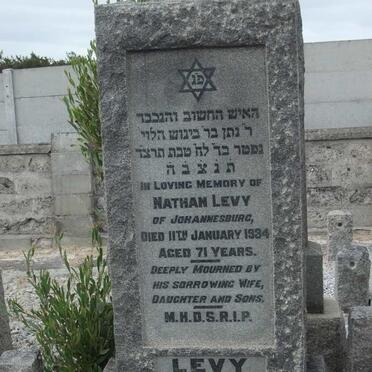 LEVY Nathan -1934