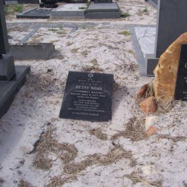 NOHR Betsy nee NAKAN