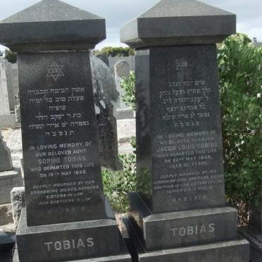 TOBIAS Jacob Louis -1948 :: TOBIAS Sophie -1958