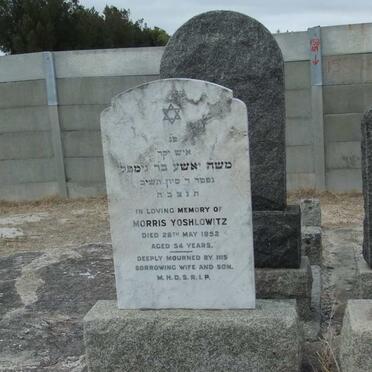 YOSHLOWITZ Morris -1952