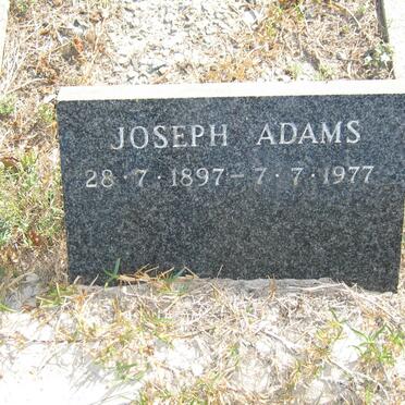 ADAMS Joseph 1897-1977