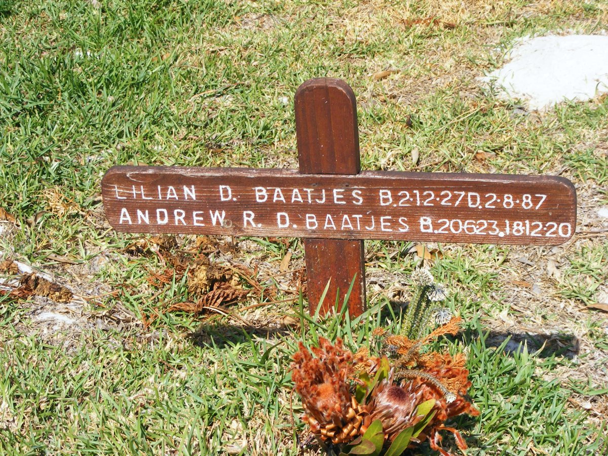 BAATJES Andrew R.D. 1923-2000 &amp; Lilian D. 1927-1987