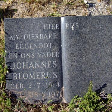 BLOMERUS Johannes 1914-1971