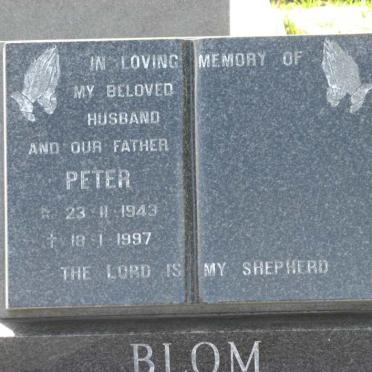 BLOM Peter 1943-1997