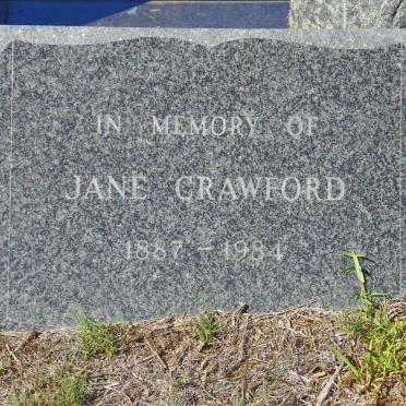 CRAWFORD Jane 1887-1984