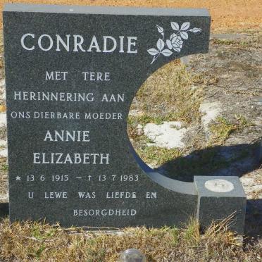 CONRADIE Annie Elizabeth 1915-1983