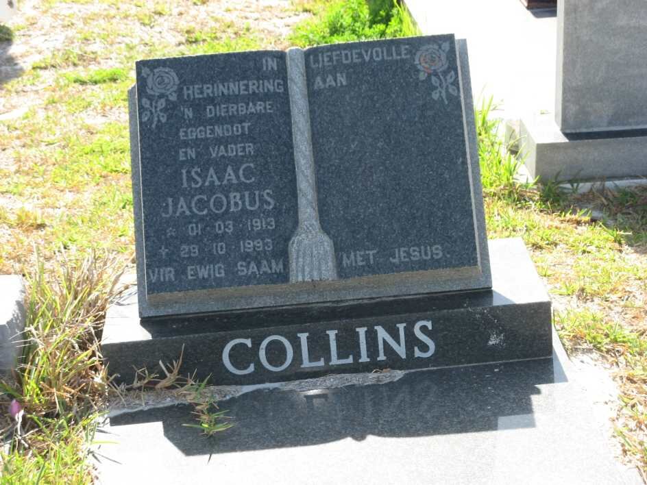 COLLINS Isaac Jacobus 1913-1993