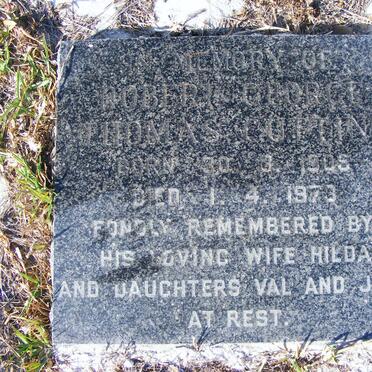 CUTTING Robert George Thomas 1905-1973