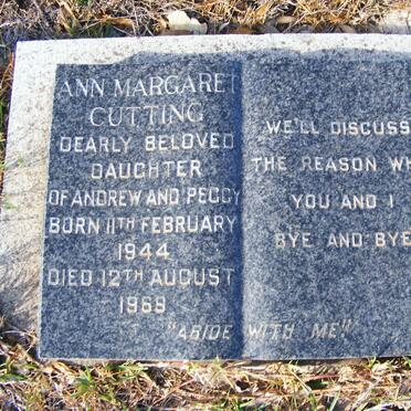 CUTTING Ann Margaret 1944-1969