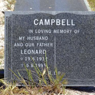 CAMPBELL Leonard 1932-1995