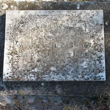 CRUZ Matilda, de la -1954