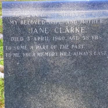 CLARKE Jane -1960