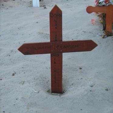 CLAASEN Maureen 1962-2009