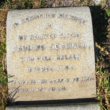 DESMOND Pauline -1949