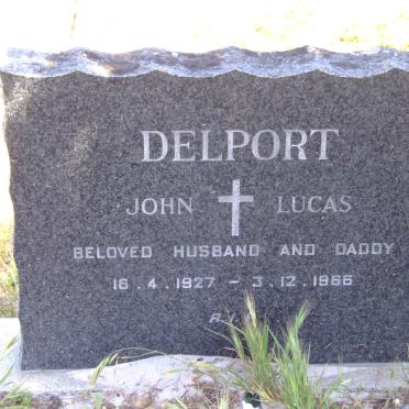 DELPORT John Lucas 1927-1966