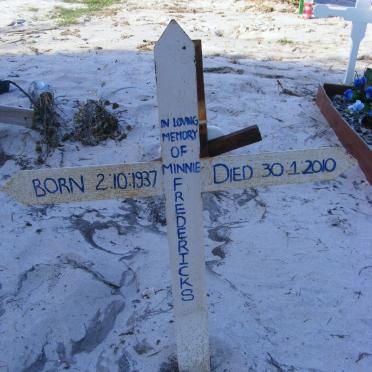 FREDERICKS Minnie 1937-2010