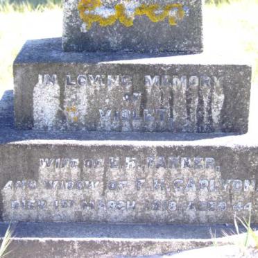 FARRER Violet formerly CARLYON -1918