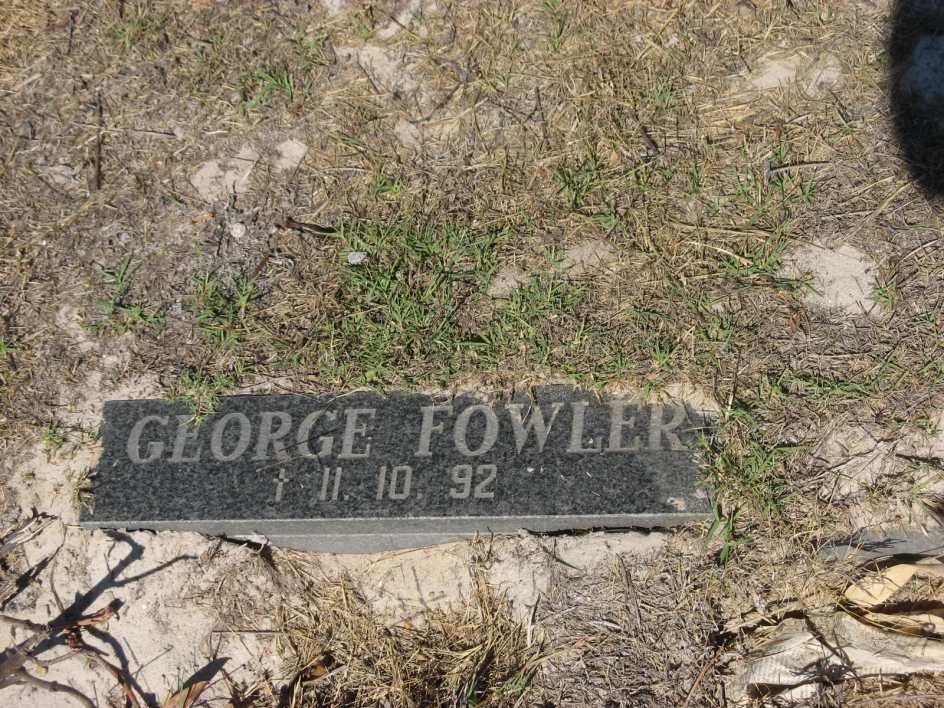 FOWLER George -1992
