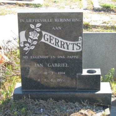 GERRYTS Jan Gabriel 1914-1977