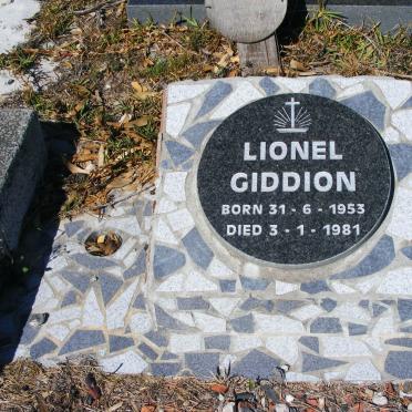 GIDDION Lionel 1953-1981